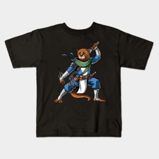 Otter Ninja Kids T-Shirt